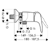 HANSGROHE METRIS-E   ,  31670 000 